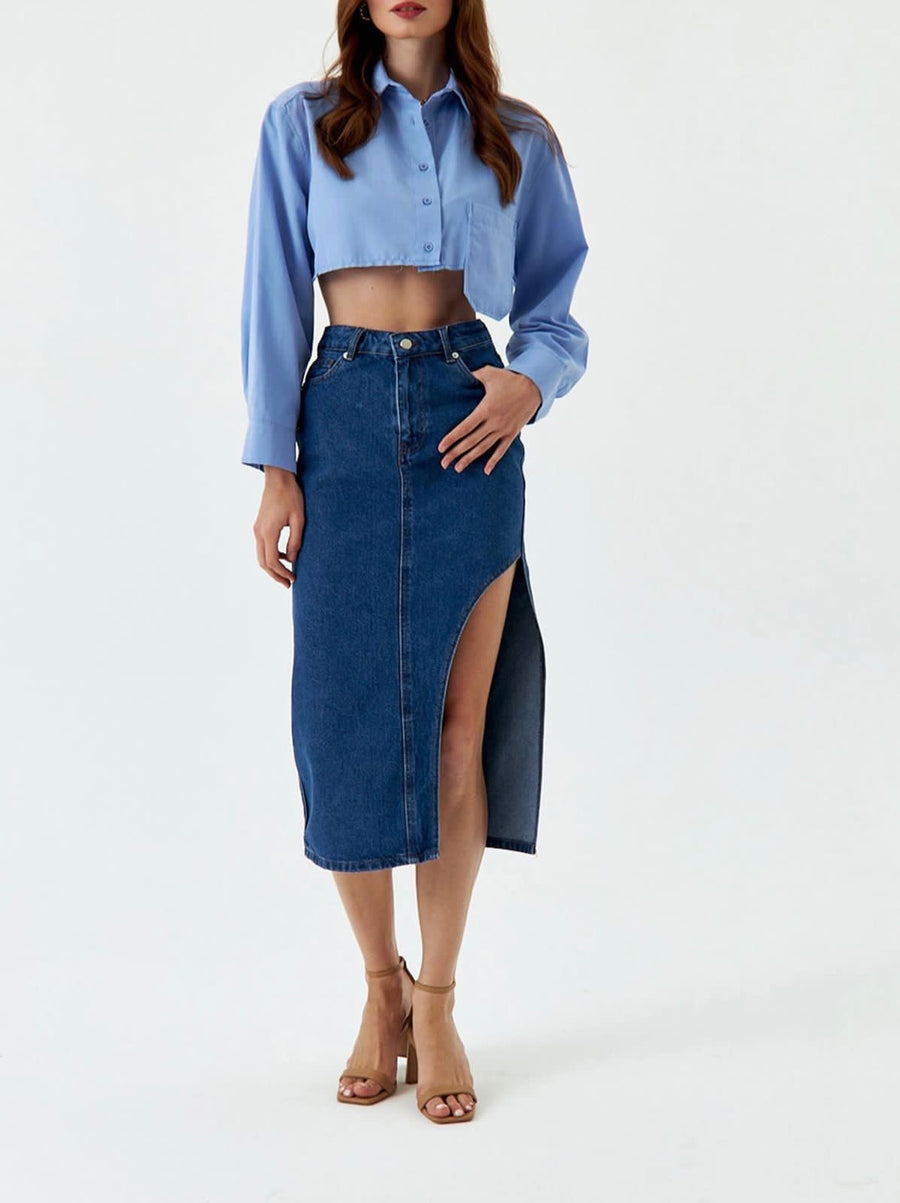 Sexy Denim Skirt