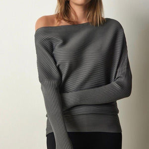 Asymmetric Ribbed Top