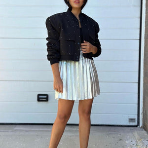 Metallic Skirt