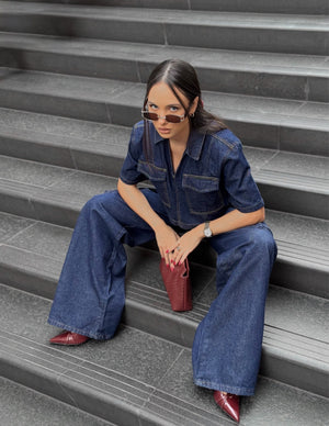 Denim Set with pockets