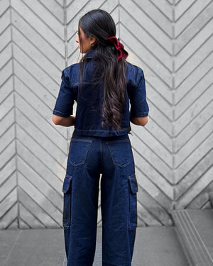 Denim Set with pockets