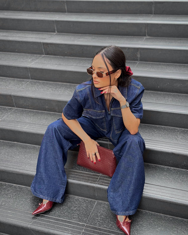 Denim Set with pockets