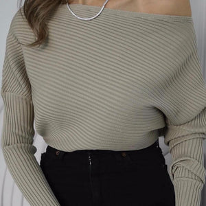 Asymmetric Ribbed Top