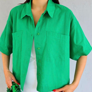 Green Casual Shirt