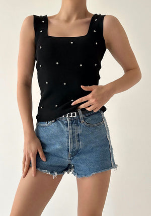 Tank Top Basic with Stud